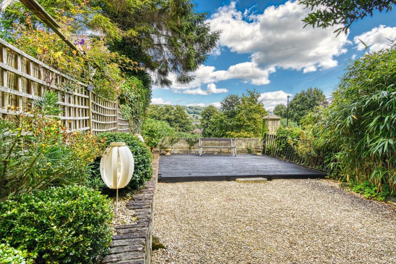 2 Bedroom Apartment In Bath City Centre With Garden & Free Parking Exterior photo